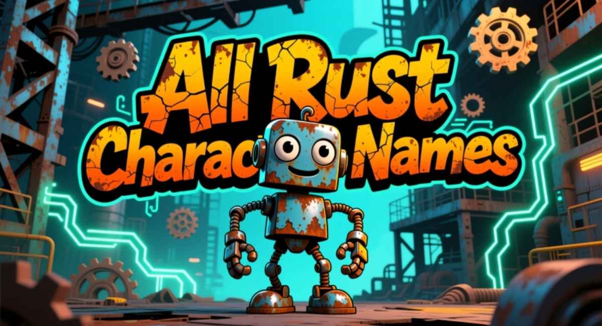 Funny Rust Names: Best, Good, Cool, Clan & Unique Rust Names List 2025