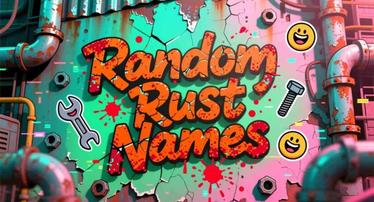 Funny Rust Names: Best, Good, Cool, Clan & Unique Rust Names List 2025