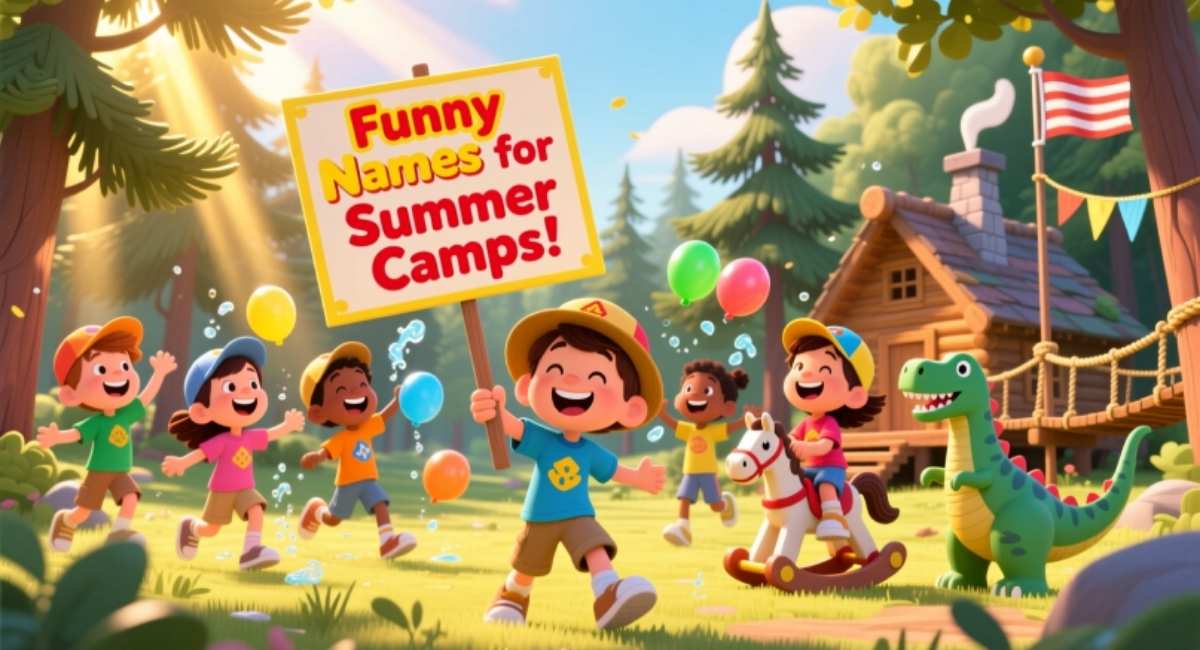 350+ Funny Names for Summer Camps: Catchy, Unique & Hilarious Camp Name Ideas