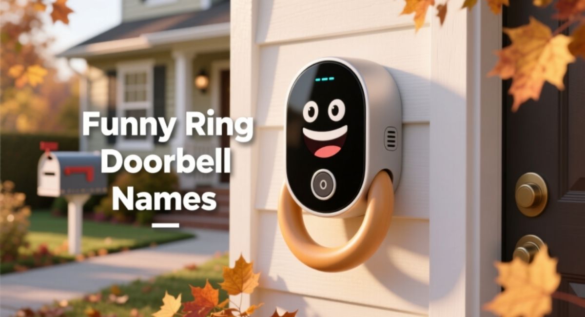 400+ Funny Ring Doorbell Names That Will Make Guests Laugh Instantly