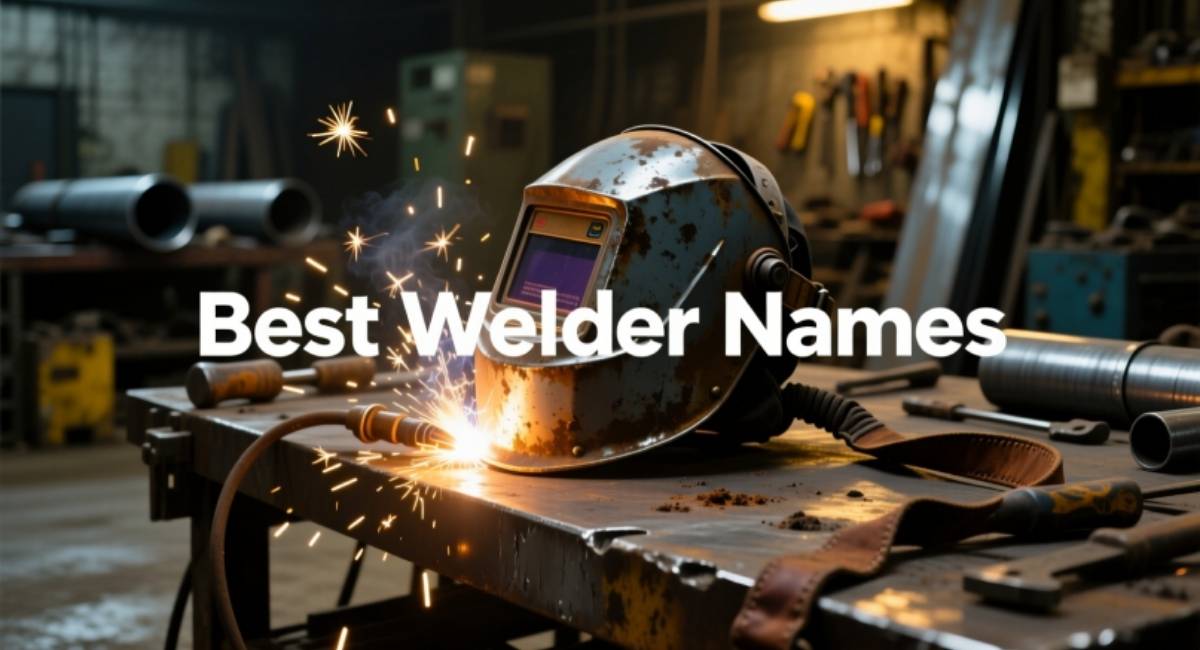 500+ Best Welder Names: Welding Names, Nicknames, and Funny Welding Ideas