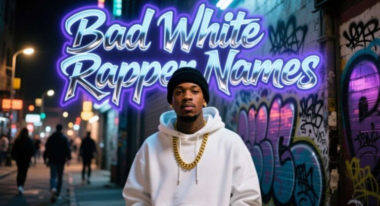 Bad Wil Rapper 400+ Funny White Rapper Names: Cool, Creative & Hilarious White Rapper ...