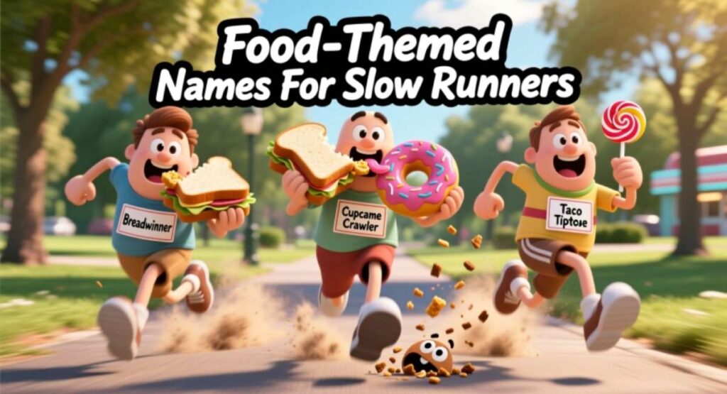 Food-Themed Names For Slow Runners