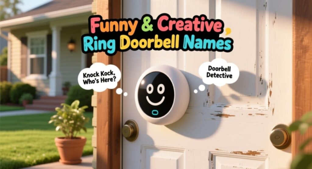 Funny & Creative Ring Doorbell Names