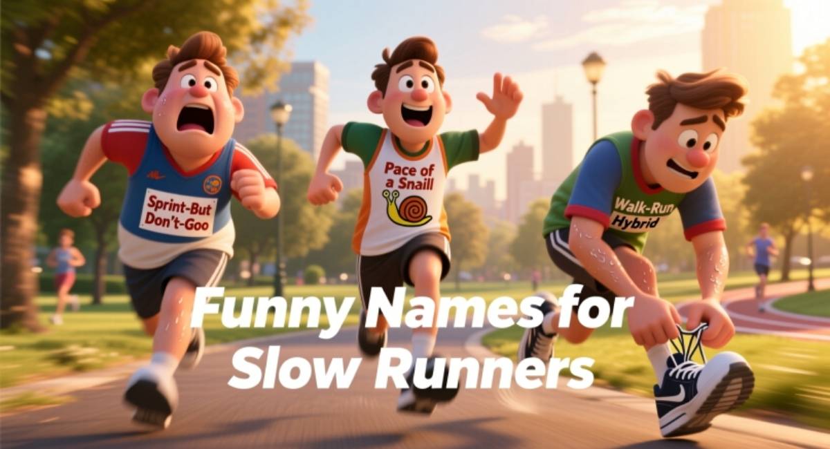 Funny Names for Slow Runners: Creative, Cute & Hilarious Running Nicknames