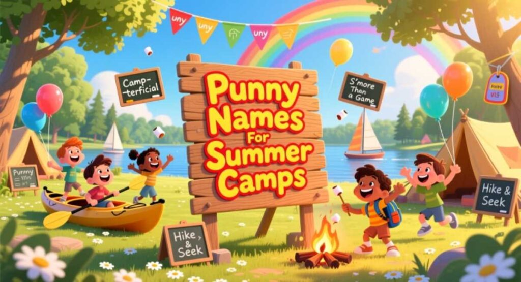 Punny Names For Summer Camps