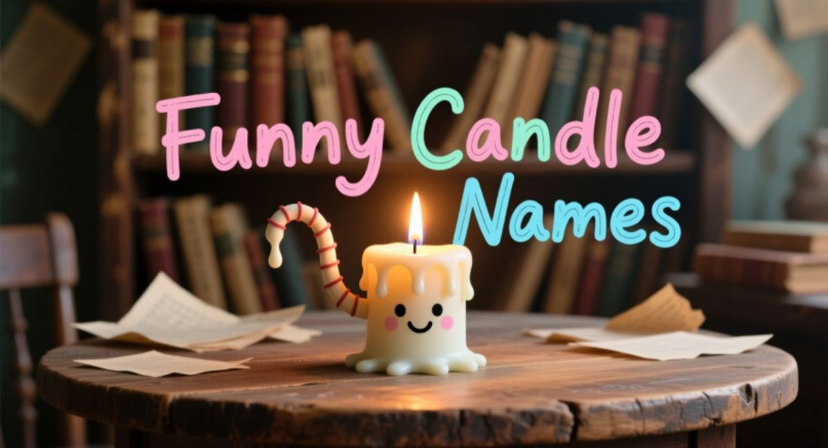 500+ Funny Candle Names: Creative, Cute, & Hilarious Ideas for Home & Gifts