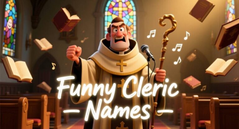 800+ Funny Cleric Names for DnD & RPGs That Will Make Everyone Laugh