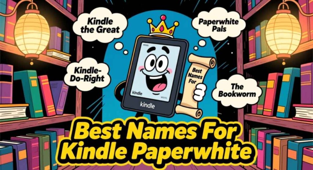 Best Names For Kindle Paperwhite