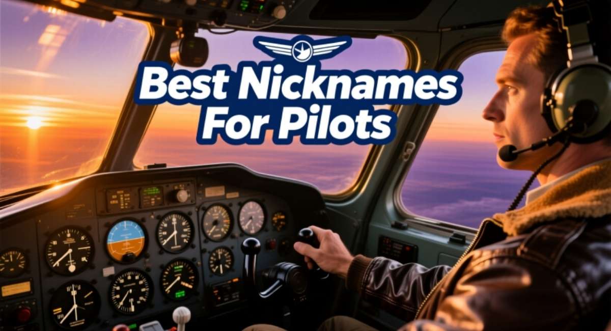 750+ Best Nicknames for Pilots: Funny, Cool, Cute & Legendary Pilot ...