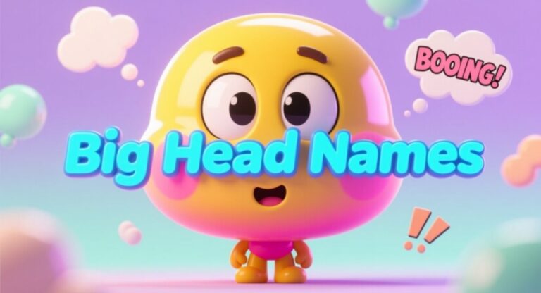 Big Head Names: Funny, Cute & Creative Names You Must Try Today