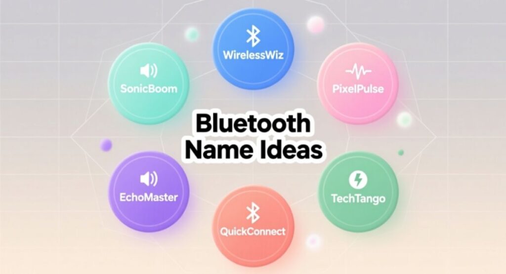 Bluetooth Name Ideas