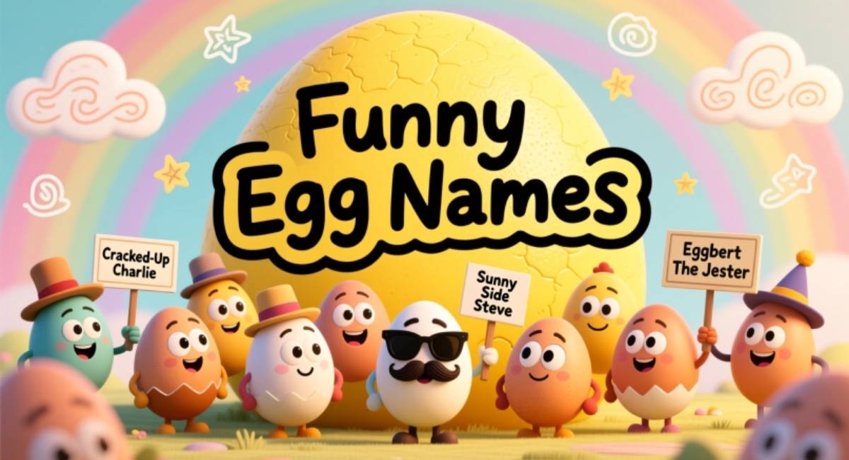 Creative & Funny Egg Names: Unique Ideas for Teams, Projects & Activities