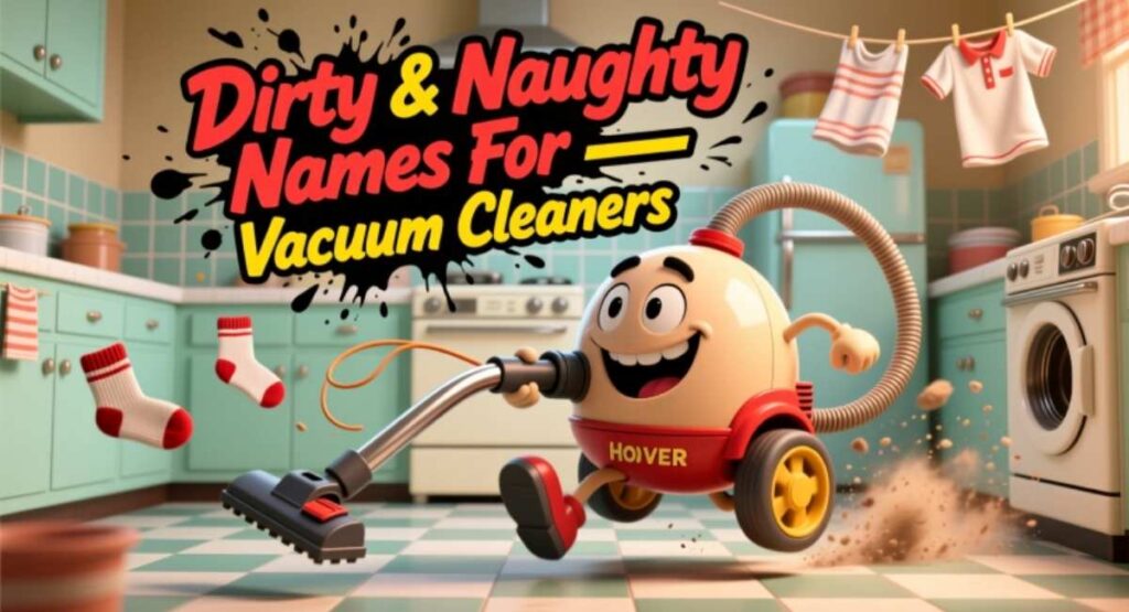 Dirty & Naughty Names For Vacuum Cleaners