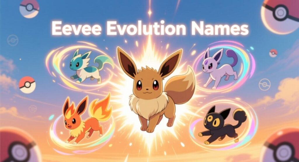 Eevee Evolution Names