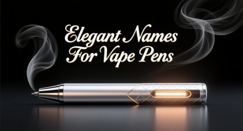 Elegant Names For Vape Pens