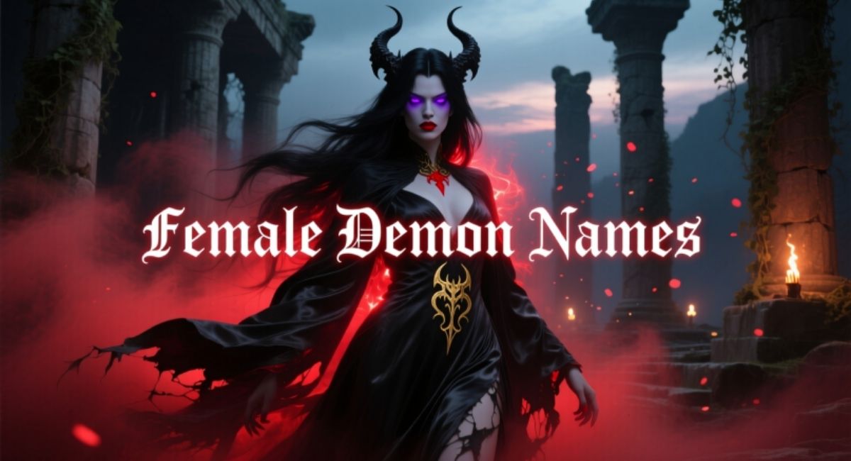 Female Demon Names: Funny, Cute, Powerful & Unique for Stories & Games