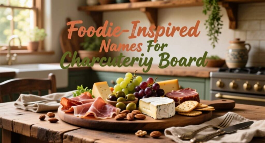 Foodie-Inspired Names For Charcuterie Board