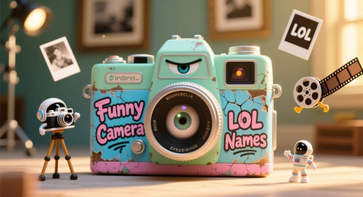 Funny Camera Names: Clever, Quirky & Hilarious Ring Camera Ideas
