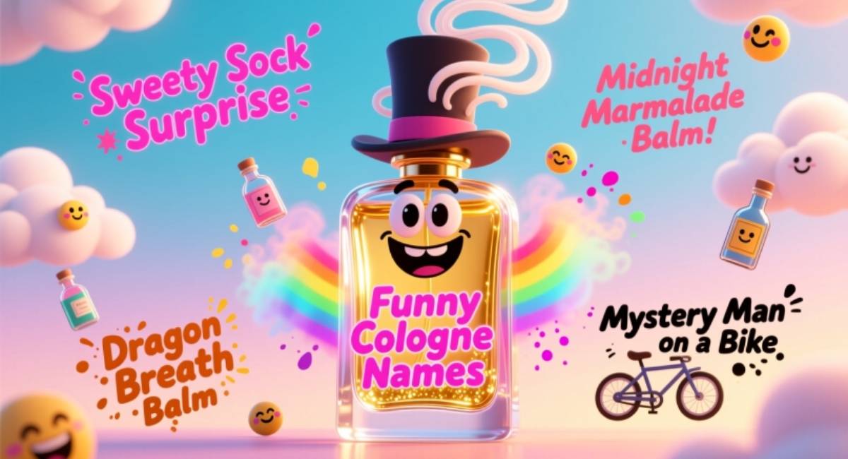Funny Cologne Names: Hilarious & Unique Fragrances Every Man Must Try