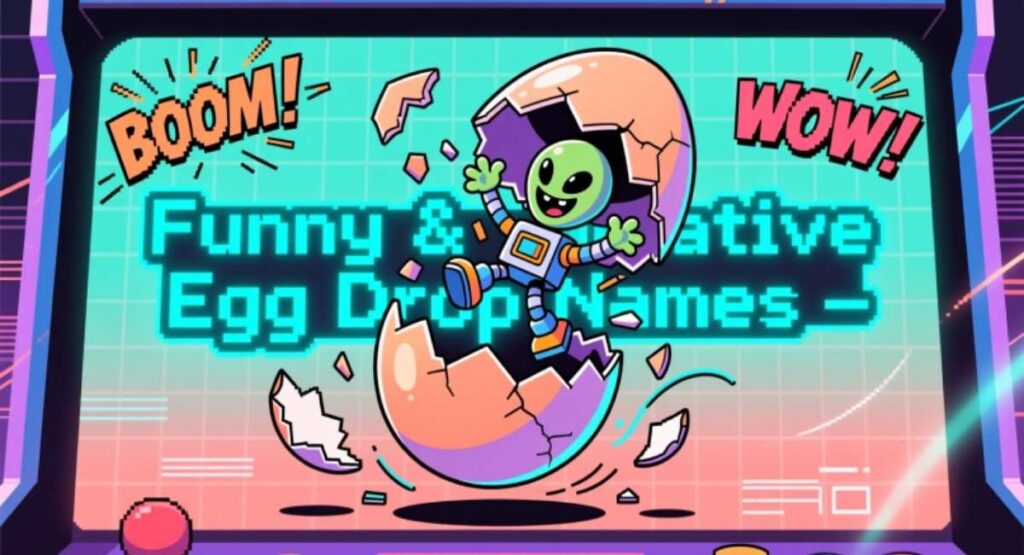 Funny & Creative Egg Drop Names