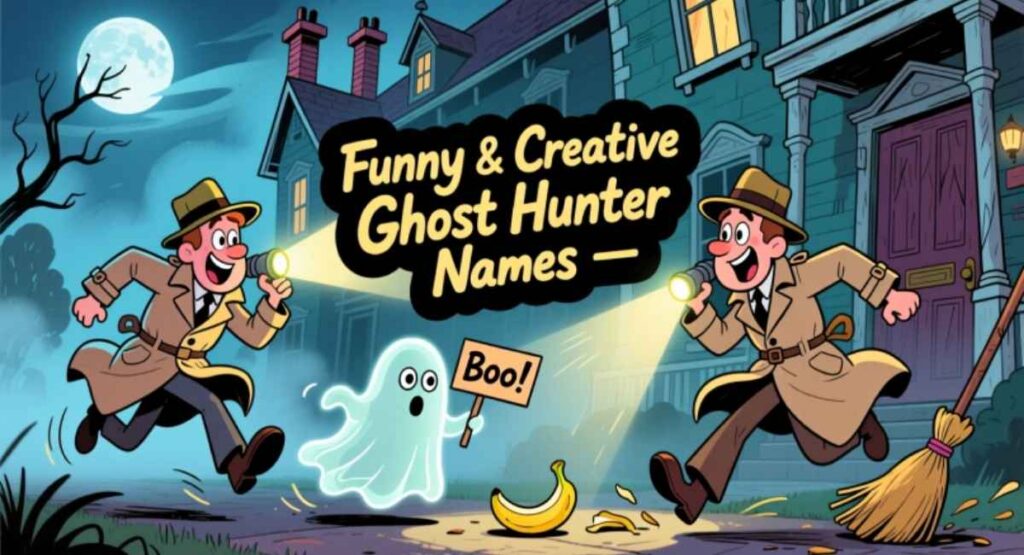 Funny & Creative Ghost Hunter Names