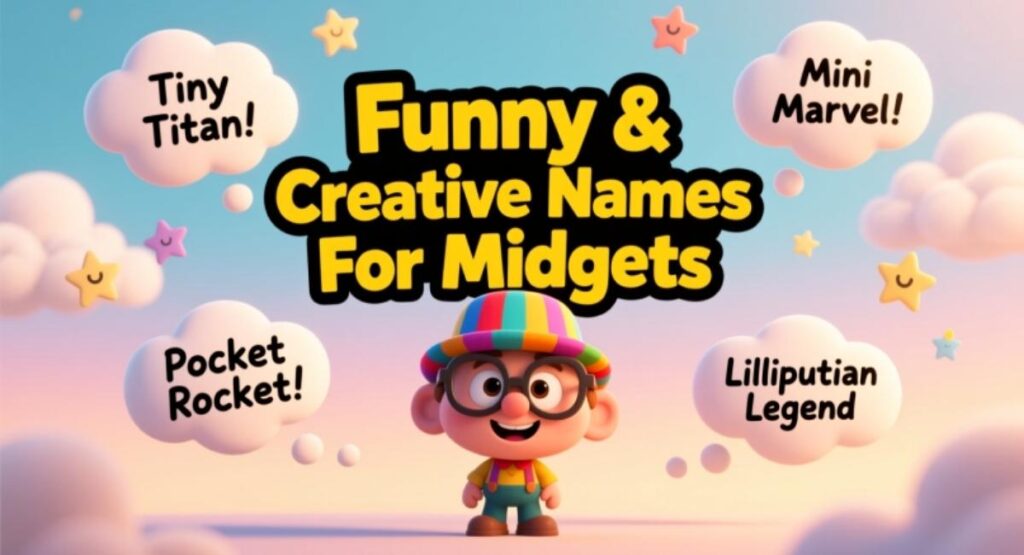 Funny & Creative Names For Midgets