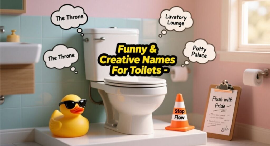 Funny & Creative Names For Toilets