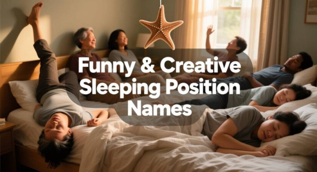 Funny & Creative Sleeping Position Names