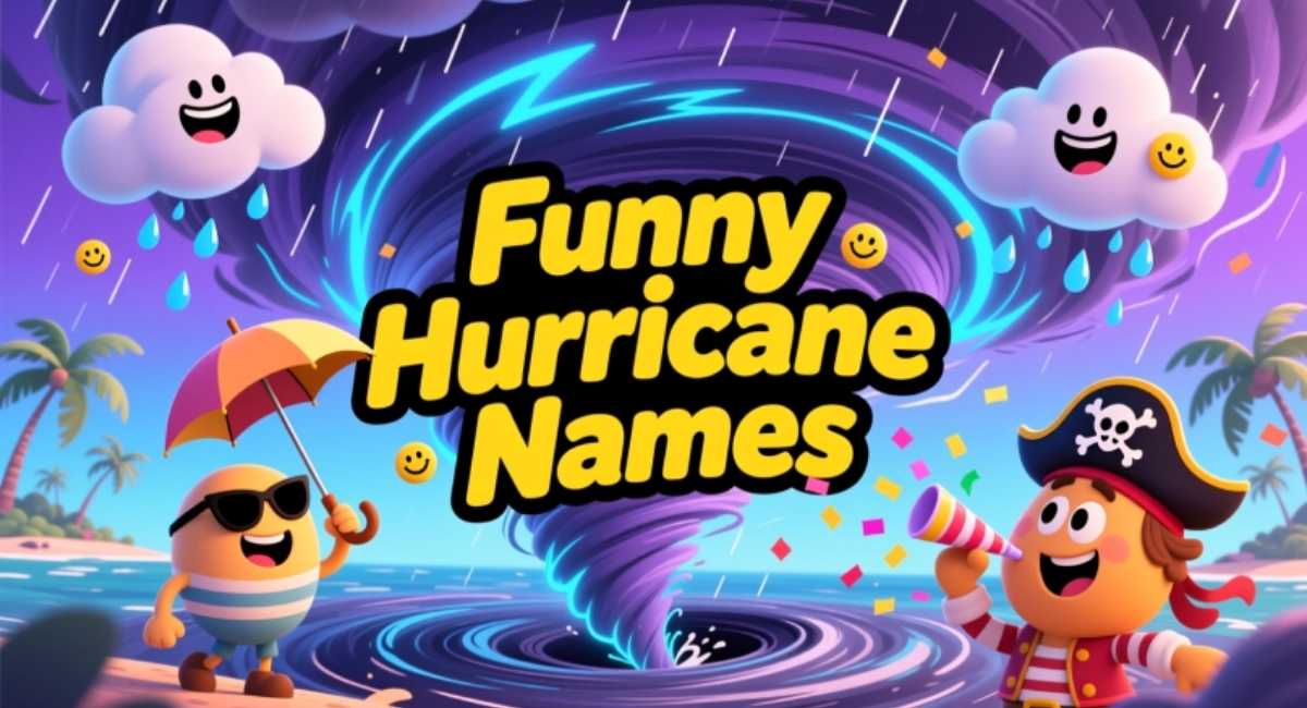 Funny Hurricane Names: Hilarious & Creative Storm Names You’ll Remember