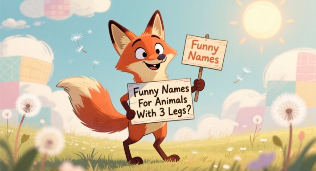 Funny Names For Animals With 3 Legs