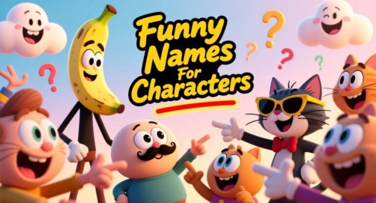 Funny Names For Characters: Hilarious, Memorable, and Quirky Ideas