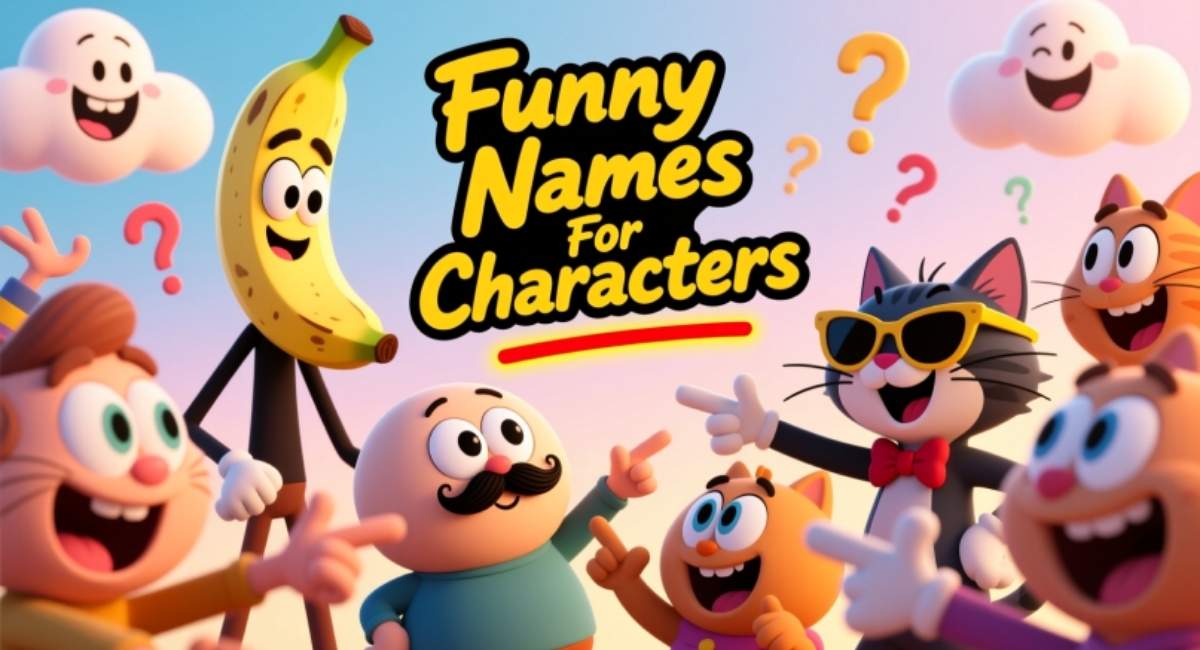 Funny Names For Characters: Hilarious, Memorable, and Quirky Ideas