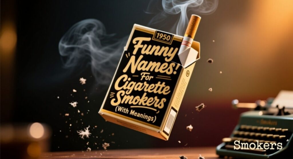 Funny Names For Cigarette Smokers (With Meanings)