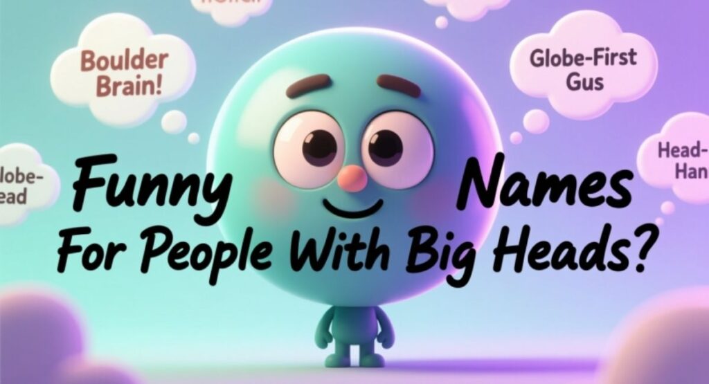 Funny Names For People With Big Heads