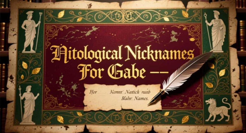 Historical & Mythological Nicknames For Gabe