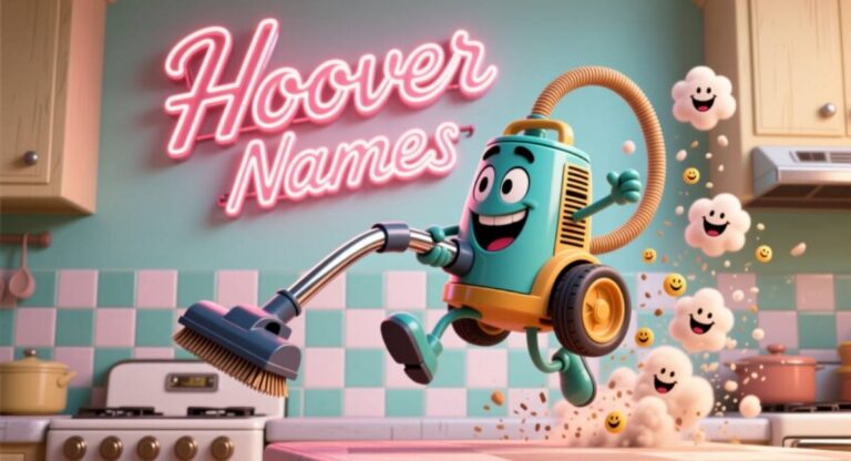 Hoover Names: Funny, Cute & Creative Ideas That Must Make Cleaning Fun
