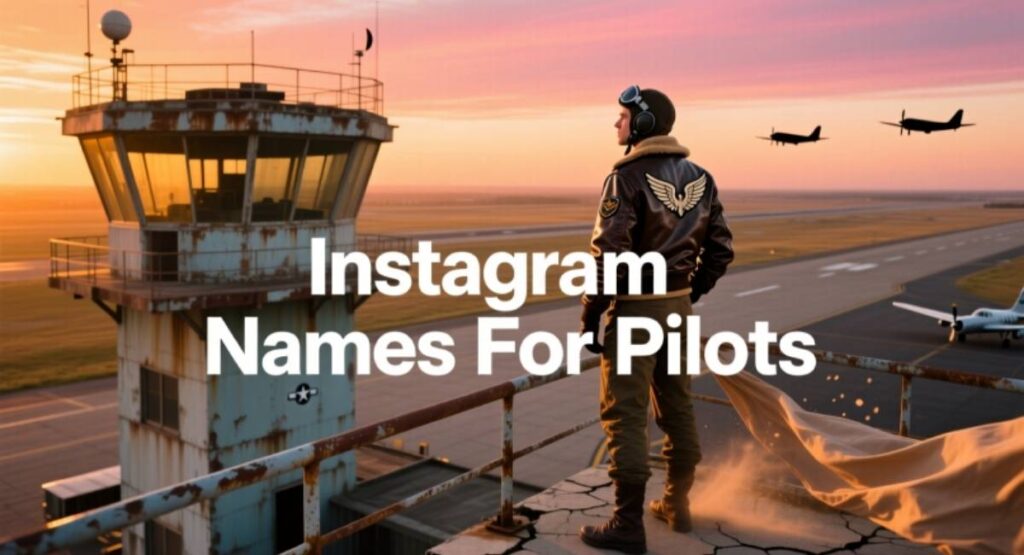 Instagram Names For Pilots