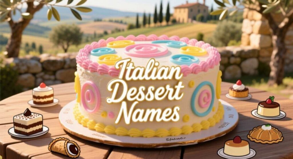Italian Dessert Names