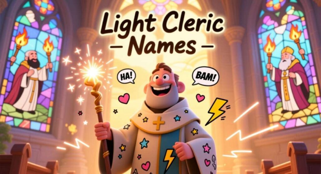 Light Cleric Names
