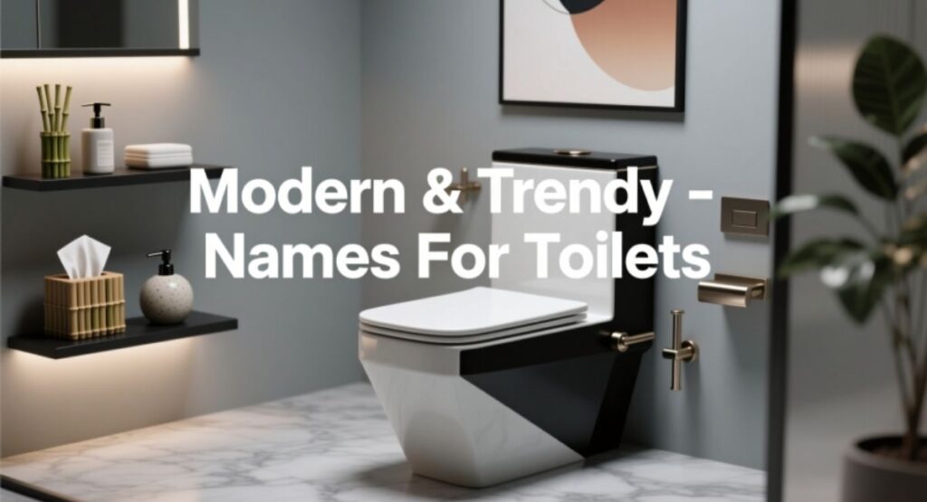 Modern & Trendy Names For Toilets