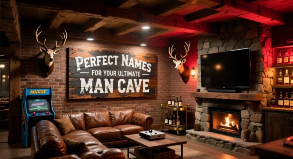 Perfect Names For Your Ultimate Man Cave