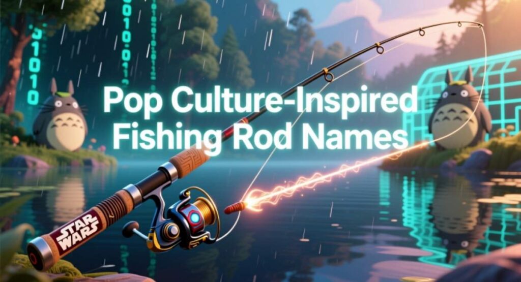 Pop Culture-Inspired Fishing Rod Names