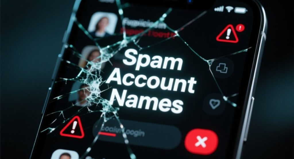 Spam Account Names