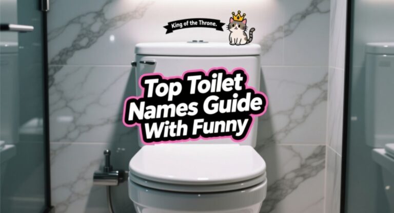 Top Toilet Names Guide With Funny, Modern, Fancy And Classic Options For All Homes