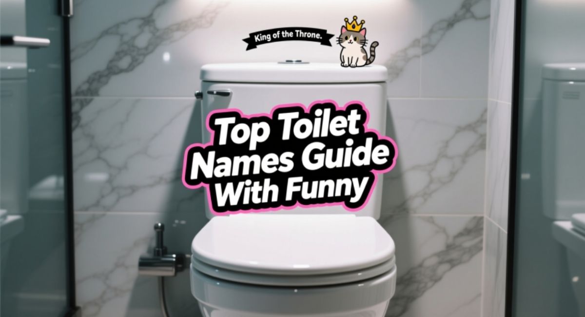 Top Toilet Names Guide With Funny, Modern, Fancy And Classic Options For All Homes