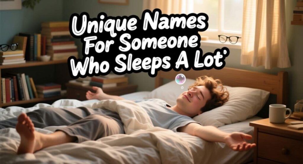 Unique Names For Someone Who Sleeps A Lot