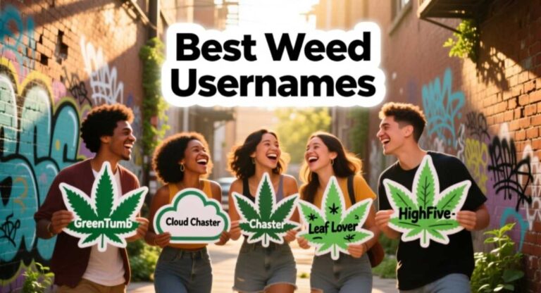 Best Weed Usernames – Funny, Creative & Unique Names for Social Media Profiles