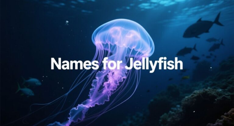 Cute, Funny & Creative Names for Jellyfish – Perfect for Your Aquarium