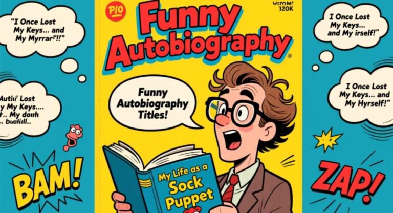 Funny Autobiography Titles: Hilarious, Creative & Memorable Life Story Ideas